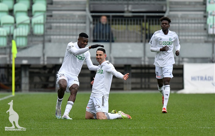 Karviná - Bohemians 1:1 (1:0)