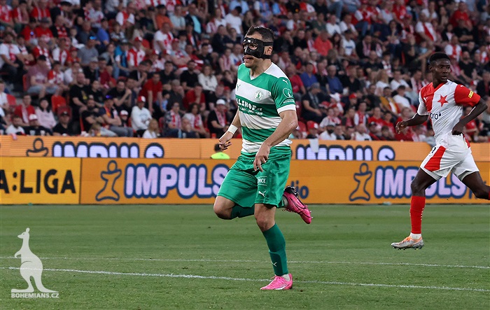 Slavia - Bohemians 2:1 (0:0)