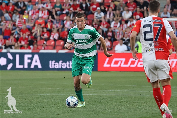 Slavia - Bohemians 2:1 (0:0)