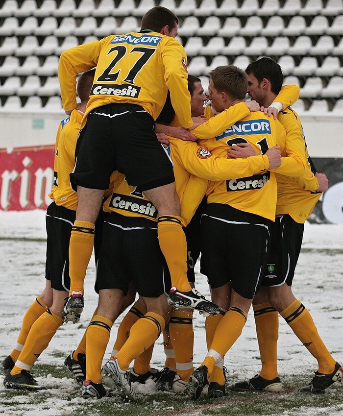 Oslava prvního gólu