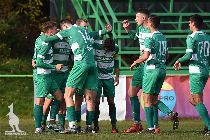 Zbuzany - Bohemians B 1:2 (0:1)