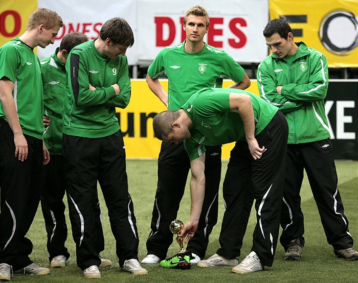 Radek Sňozík získal cenu pro nejlepšího gólmana