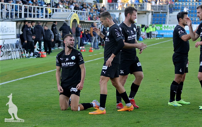 Slovácko - Bohemians 2:4 (0:2)