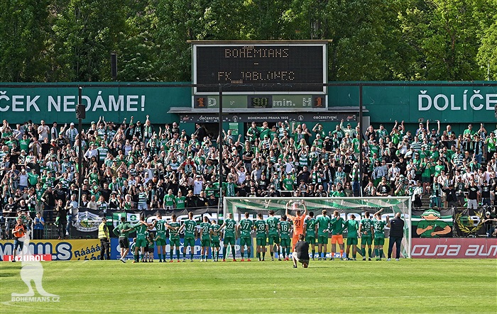 Bohemians - Jablonec 1:1 (0:1)