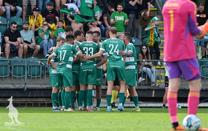 Bohemians - Sparta 1:3 (1:1)
