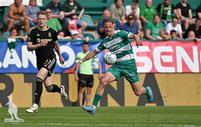 Bohemians - Sparta 1:3 (1:1)