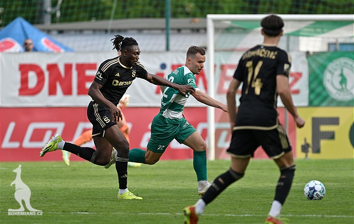 Bohemians - Sparta 1:3 (1:1)