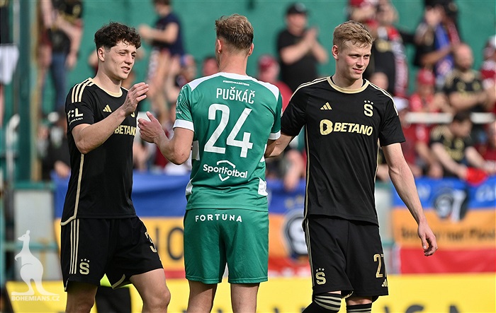 Bohemians - Sparta 1:3 (1:1)