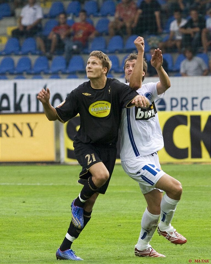 Milan Škoda se dostal na hřiště během druhé půle