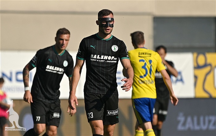 Zlín - Bohemians 1:2 (1:1)