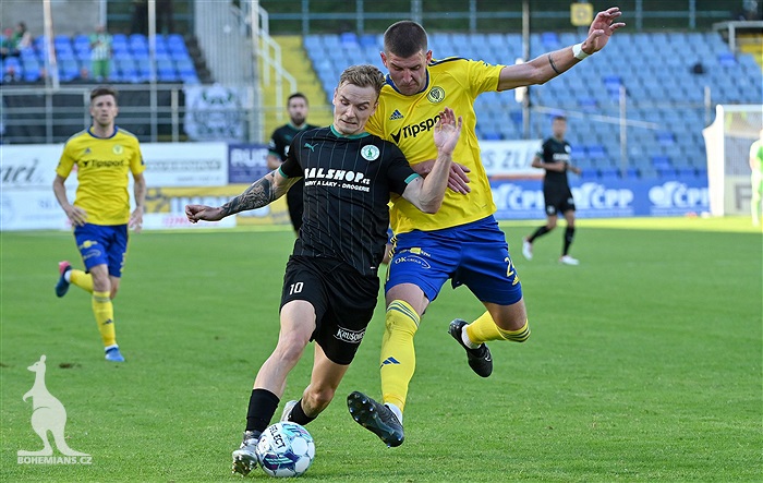 Zlín - Bohemians 1:2 (1:1)