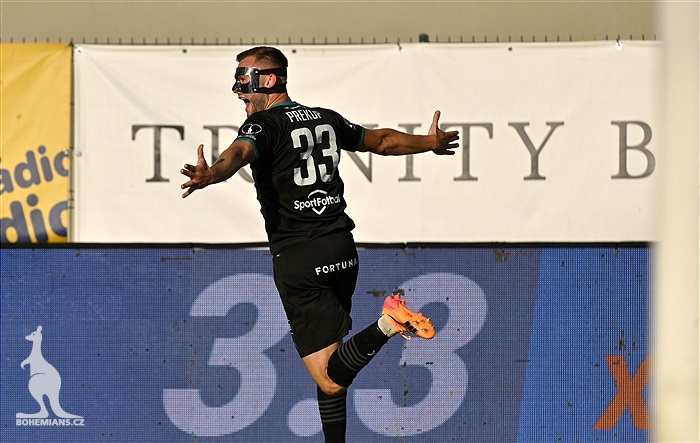 Zlín - Bohemians 1:2 (1:1)