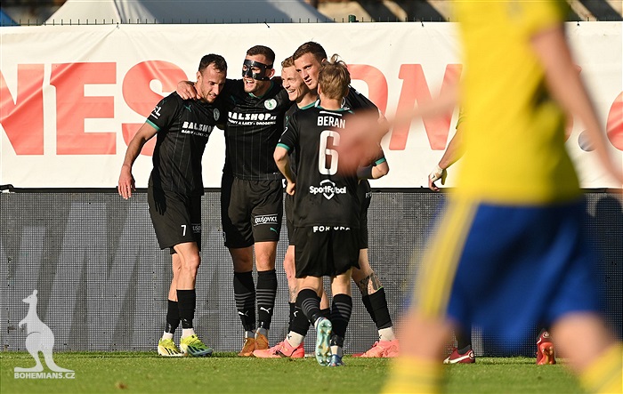 Zlín - Bohemians 1:2 (1:1)