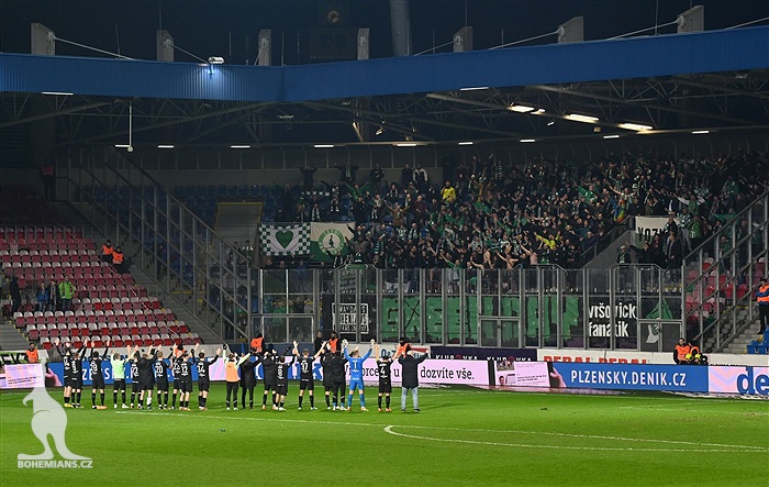 Plzeň - Bohemians 1:2 (1:0)