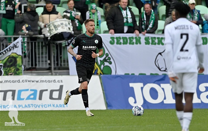 Karviná - Bohemians 1:1 (0:0)