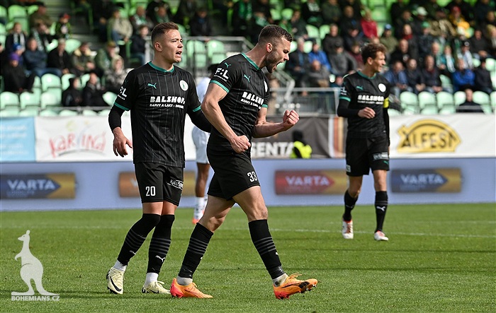 Karviná - Bohemians 1:1 (0:0)