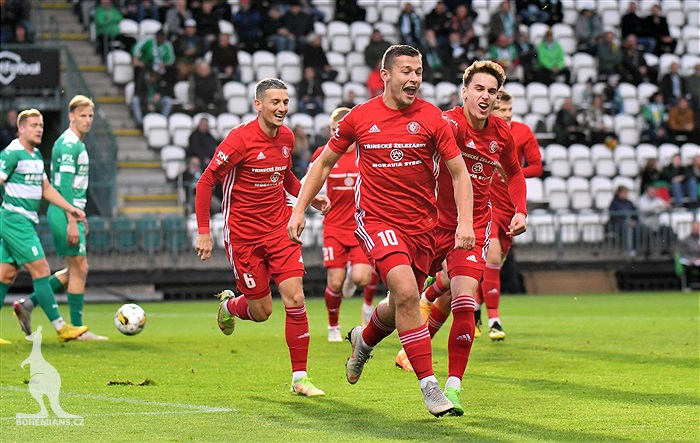Bohemians - Třinec 2:1 (1:1)