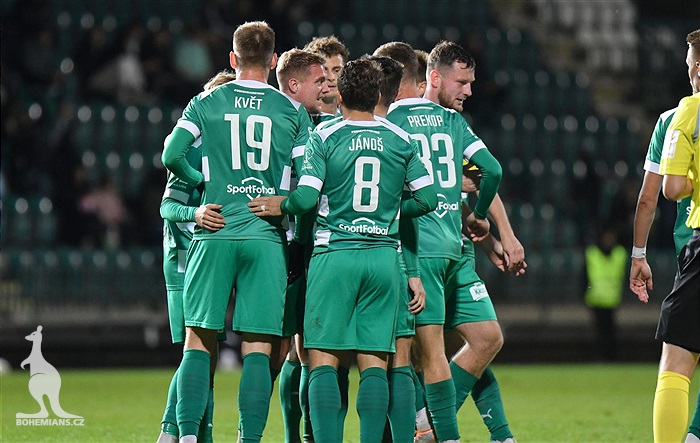 Bohemians - Třinec 2:1 (1:1)