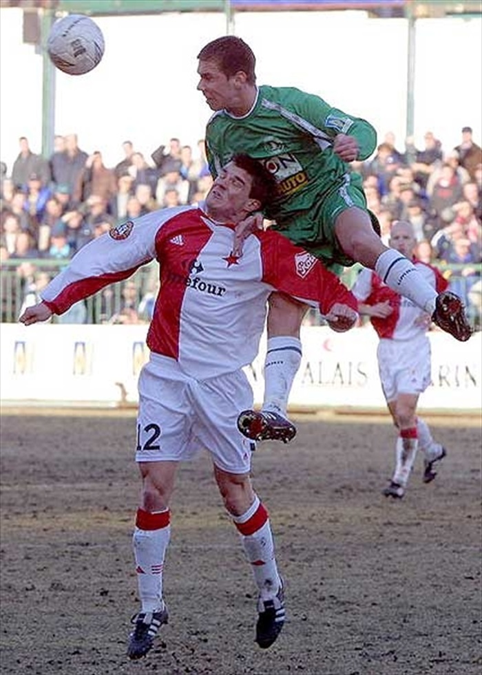 Koukal v souboji se Slámou