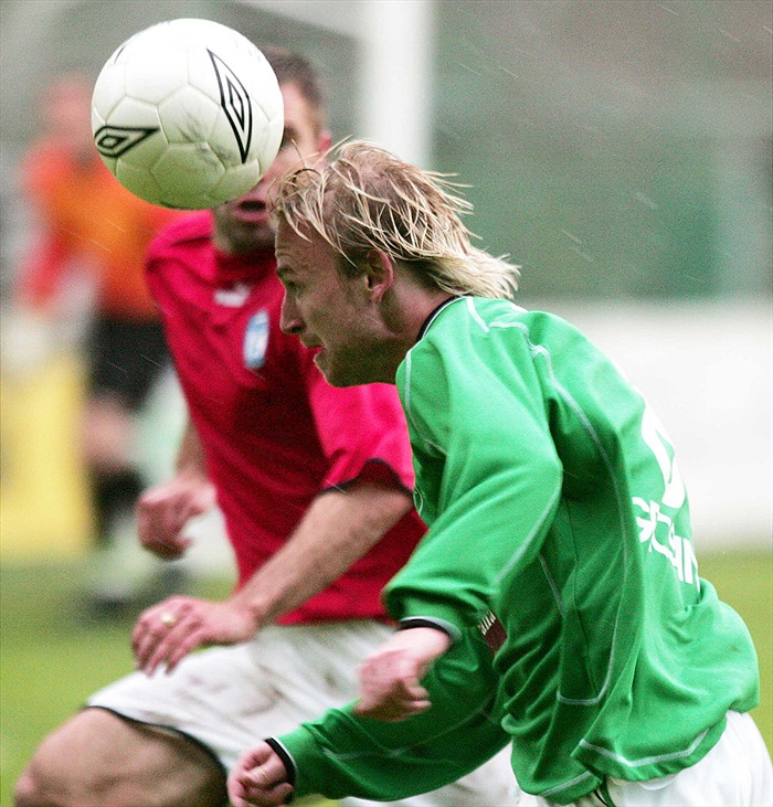 Ondřej Szabó, střelec vítězného gólu (Bohemians - Drnovice, jaro 2004)