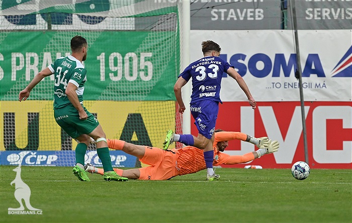 Bohemians - Pardubice 0:1 (0:0)