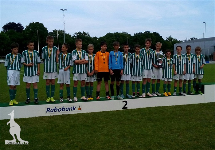 Hráči kategorie U13 na turnaji v Nizozemí