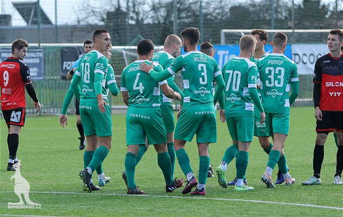 Táborsko - Bohemians 1:3 (0:1)