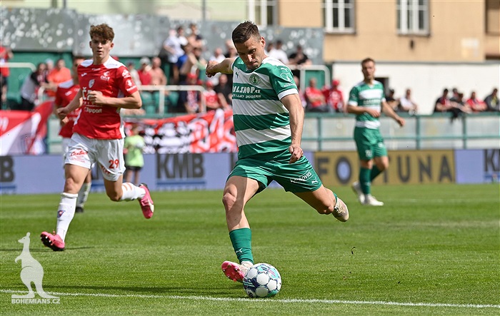 Bohemians - Pardubice 2:1 (1:0)