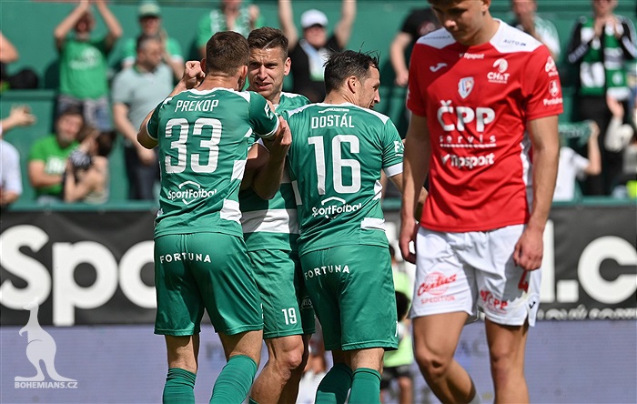 Bohemians - Pardubice 2:1 (1:0)