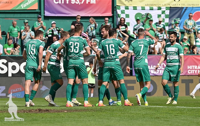 Bohemians - Pardubice 2:1 (1:0)
