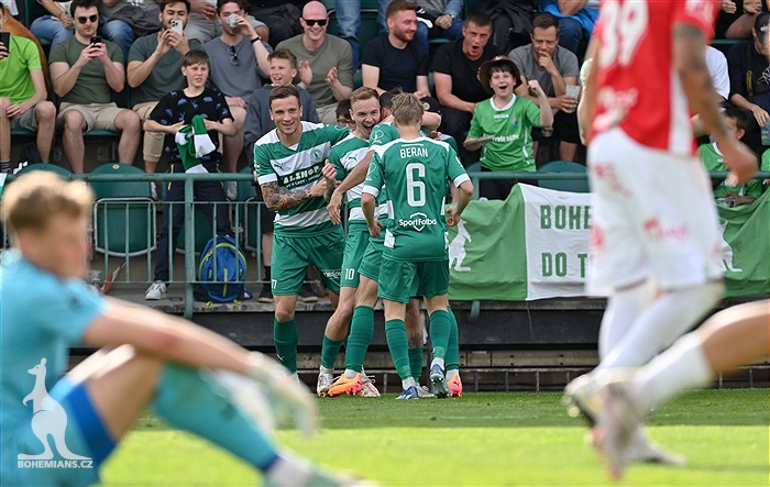 Bohemians - Pardubice 2:1 (1:0)
