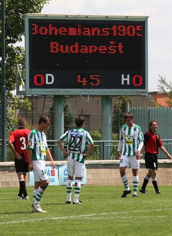 Bohemians 1905 - Honved Budapeš´t