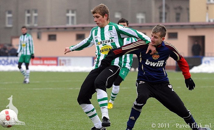 Bohemians 1905 B - Dukla Praha B 0:2 (0:0)