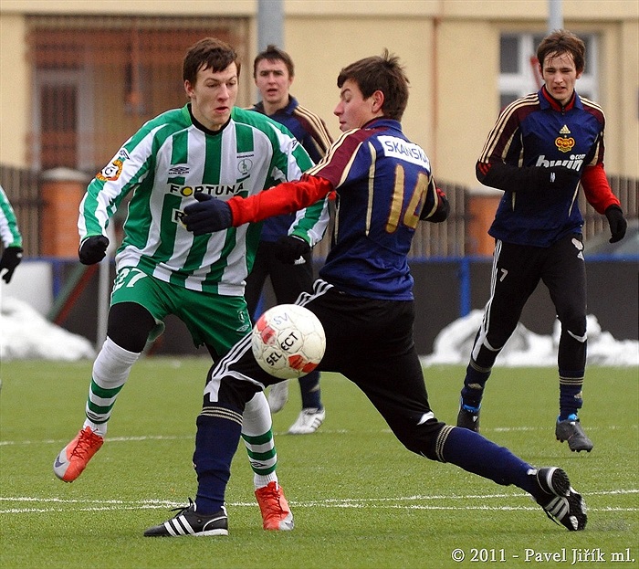 Bohemians 1905 B - Dukla Praha B 0:2 (0:0)