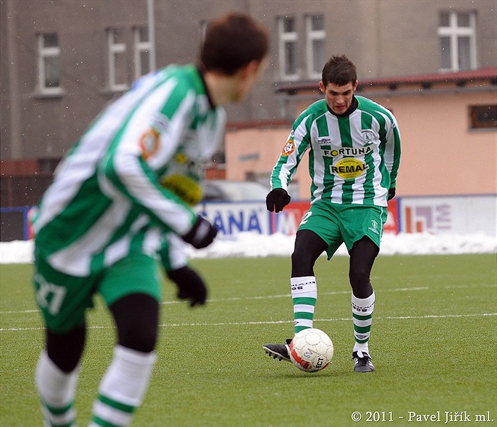 Bohemians 1905 B - Dukla Praha B 0:2 (0:0)
