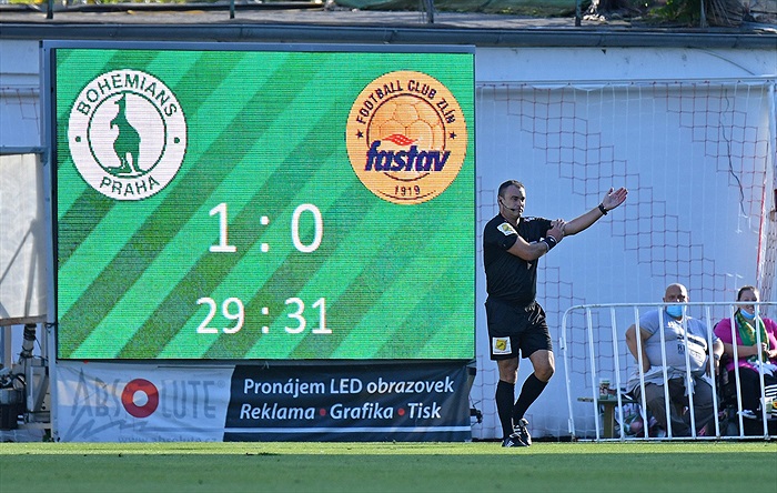 Bohemians - Zlín 2:0 (1:0)