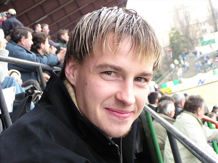 Na tribuně držel palce i exklokan Martin Horák