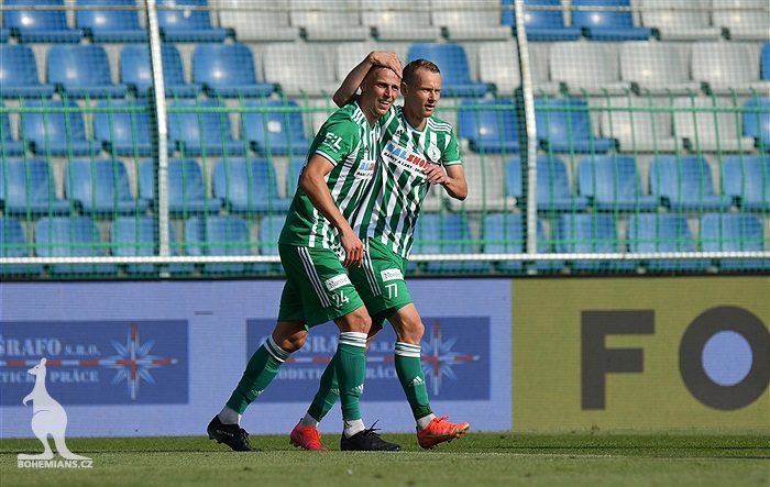 Hradec Králové - Bohemians 1:1 (1:0)