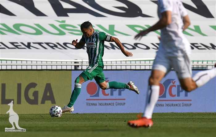 Hradec Králové - Bohemians 1:1 (1:0)