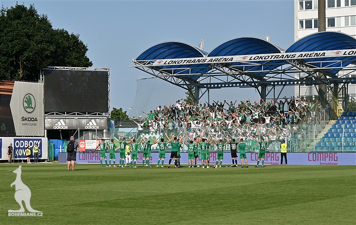 Hradec Králové - Bohemians 1:1 (1:0)