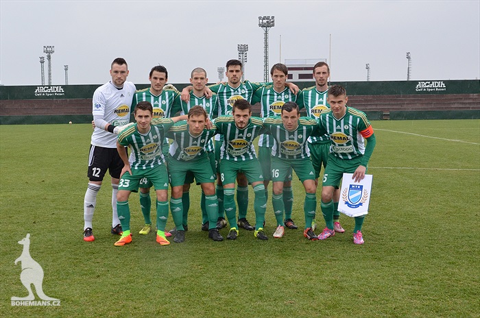 MTK Budapešť - Bohemians Praha 1905 1:2 (1:2)