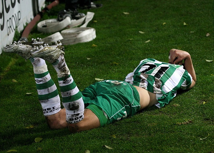 Sestřelený Škoda.