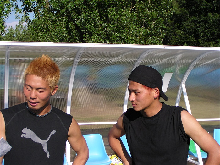 Keita Tschuiya a Kazuhide Morisaki