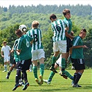P. Kalaš (13) snižuje hlavou po rohu J. Káše na 1:3 