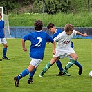 Dominik Šlajsna v oslabení proti 3 branickým hráčům (2-Tyrich, Fíkar a Novák)