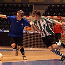 Milan Havel v souboji při finále futsalové ligy U16