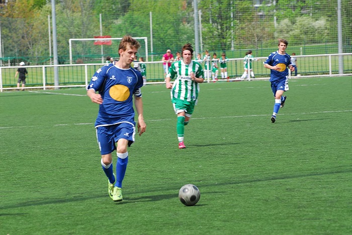 Ivo Malina s míčem