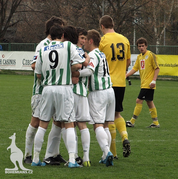 Bohemians 1905 - Hradec Králové 2:1 (1:0)