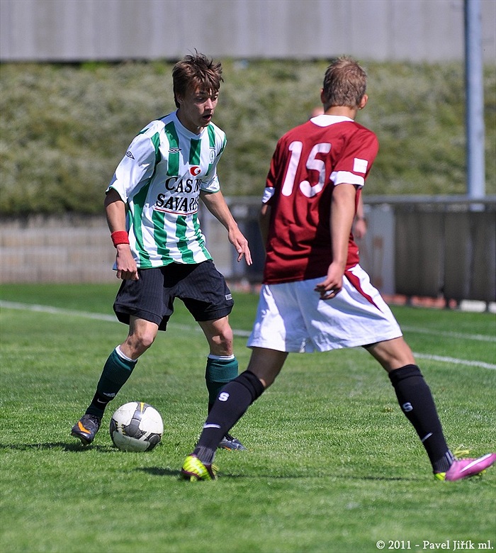 Sparta Praha B - Bohemians 1905 B 4:1 (2:0)