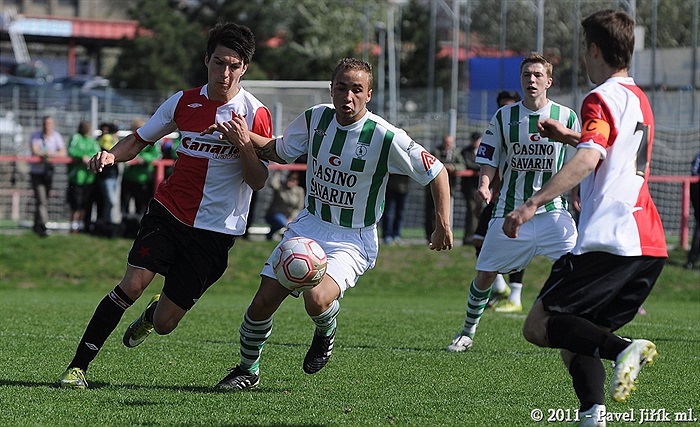 SK Slavia Praha B - Bohemians 1905 1:3 (1:1)